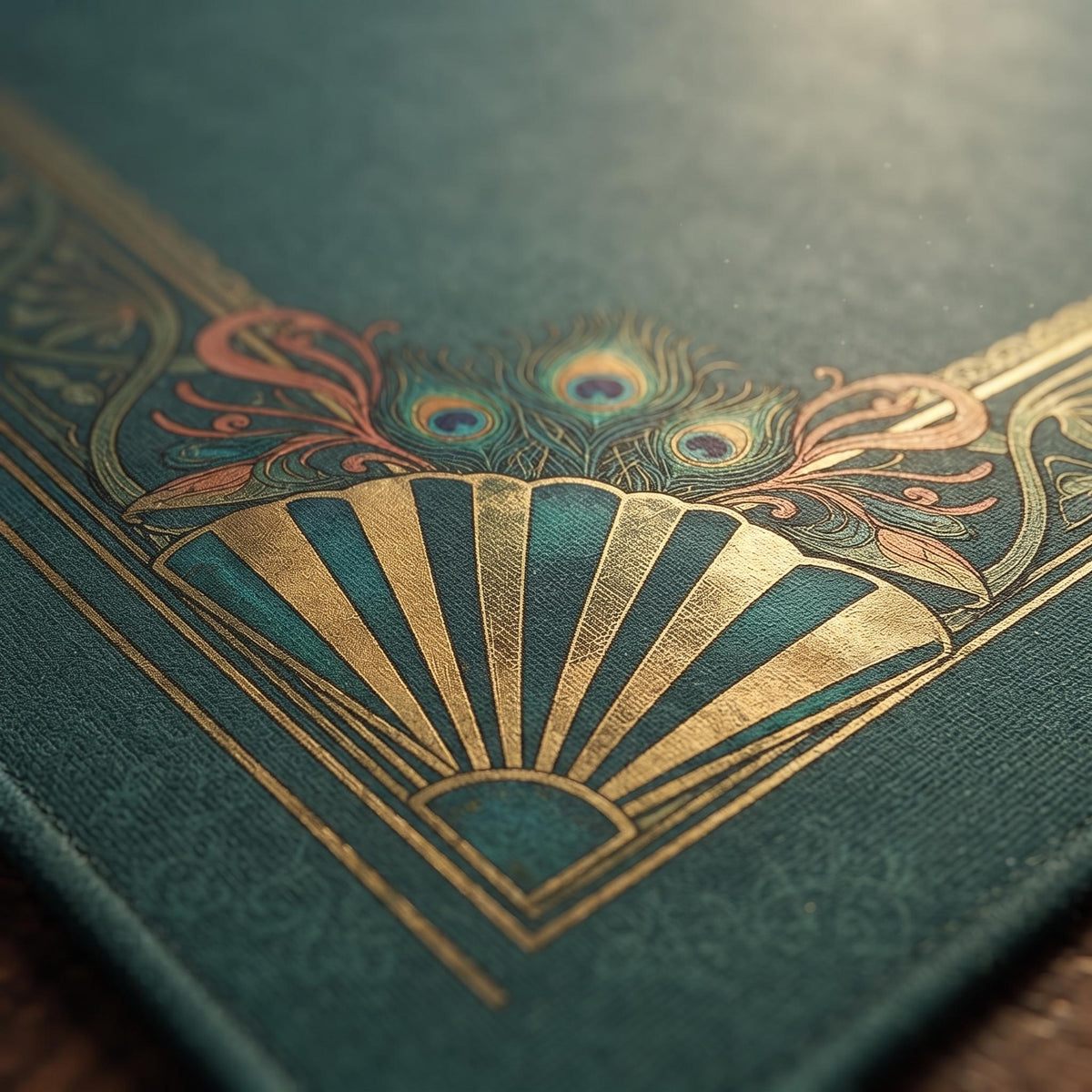 Chinoiserie Mahjong Mat, Green and Gold Oriental Medallion Playmat, Rollable Non Slip Mah Jongg Table Mat, Game Room Decor Gift